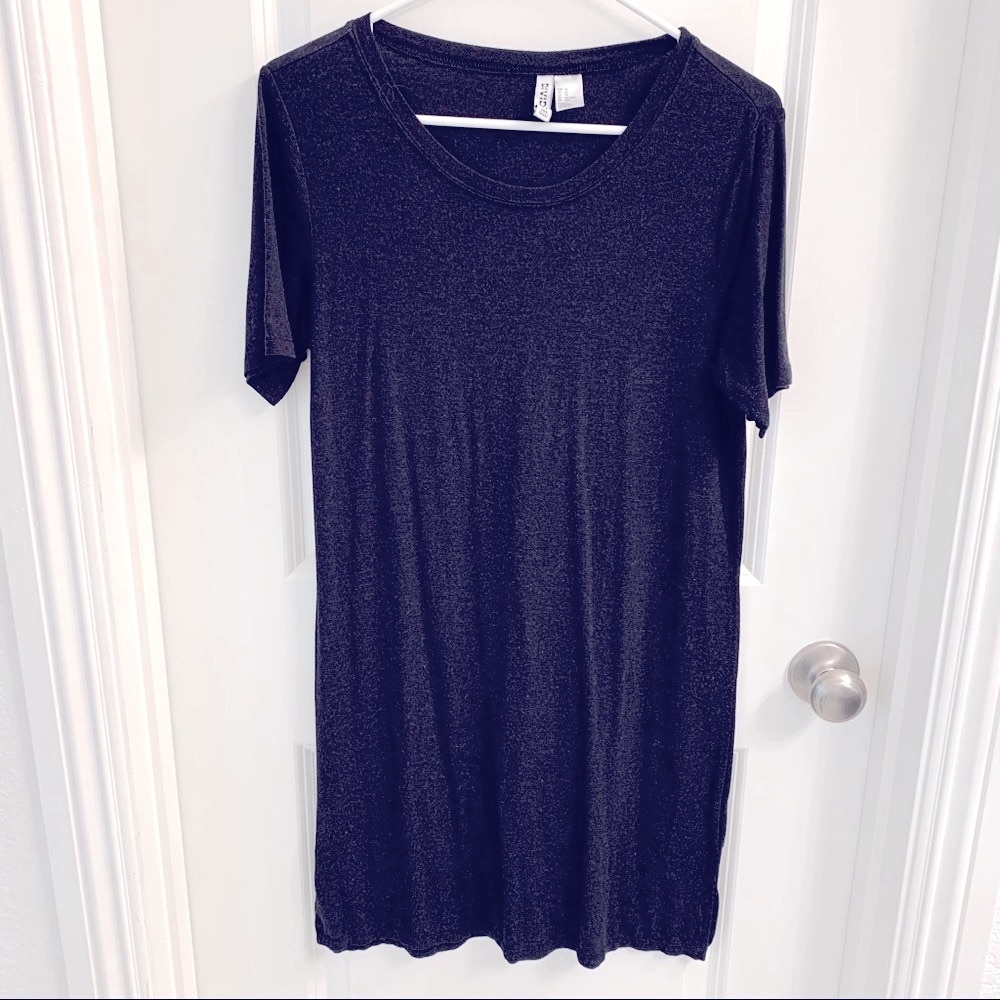 Charcoal T-shirt Dress